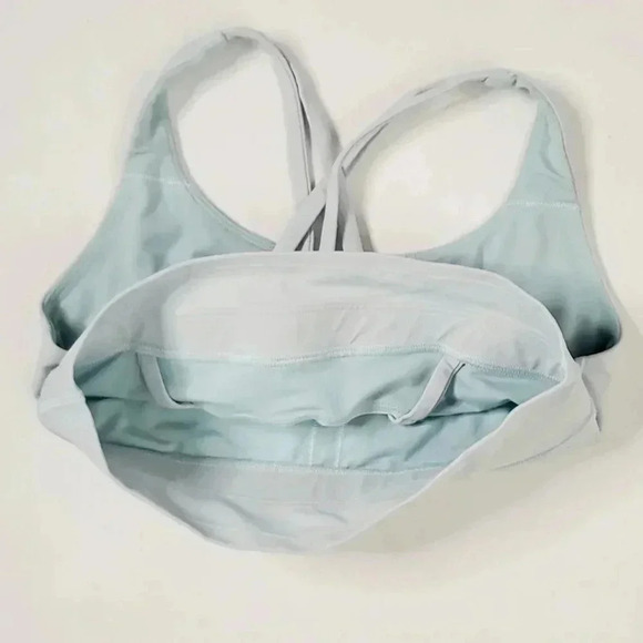 Lululemon Energy Long Line Sport Bra Sz 6 Light Mint - Picture 6 of 6